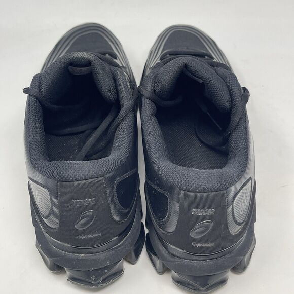 ASICS Gel-Quantum 360 VII Sneakers Mens 11 Black Blue Running Walking Shoes - Picture 11 of 16